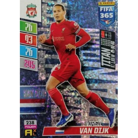 Virgil van Dijk Titan Liverpool 238