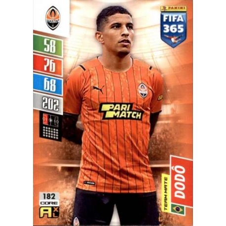 Dodô Shakhtar Donetsk 182