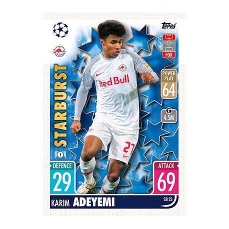 Karim Adeyemi Salzburg Starburst SB23