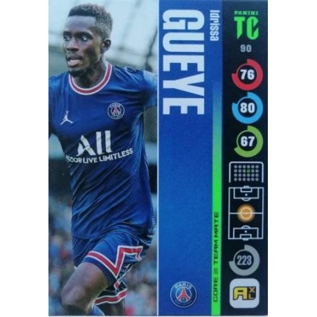 Idrissa Gueye Paris Saint-Germain 90