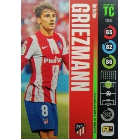 Antoine Griezmann Atlético Madrid 138