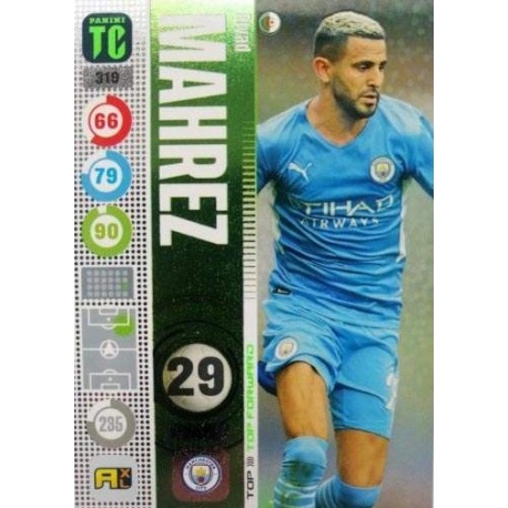 Riyad Mahrez Top Forwards Manchester City 319