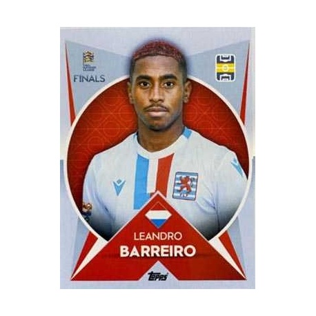 Leandro Barreiro Number 6 Luxembourg 112