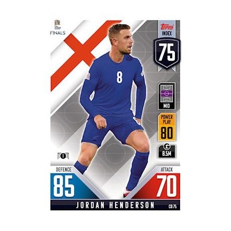 Jordan Henderson England CD 75