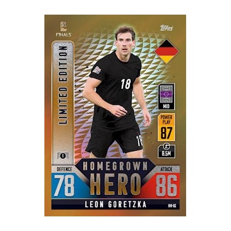 Leon Goretzka Germany Homegrown Hero Limited Edition HH LG