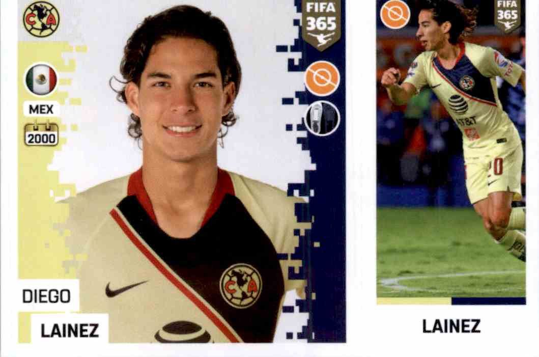 Sale Stickers Diego Lainez del Club América Panini Fifa 365 Stickers 2019