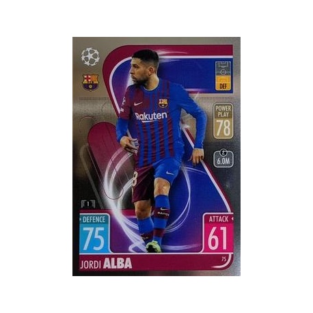 Jordi Alba Barcelona 75