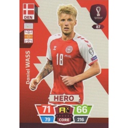 Daniel Wass Denmark 87