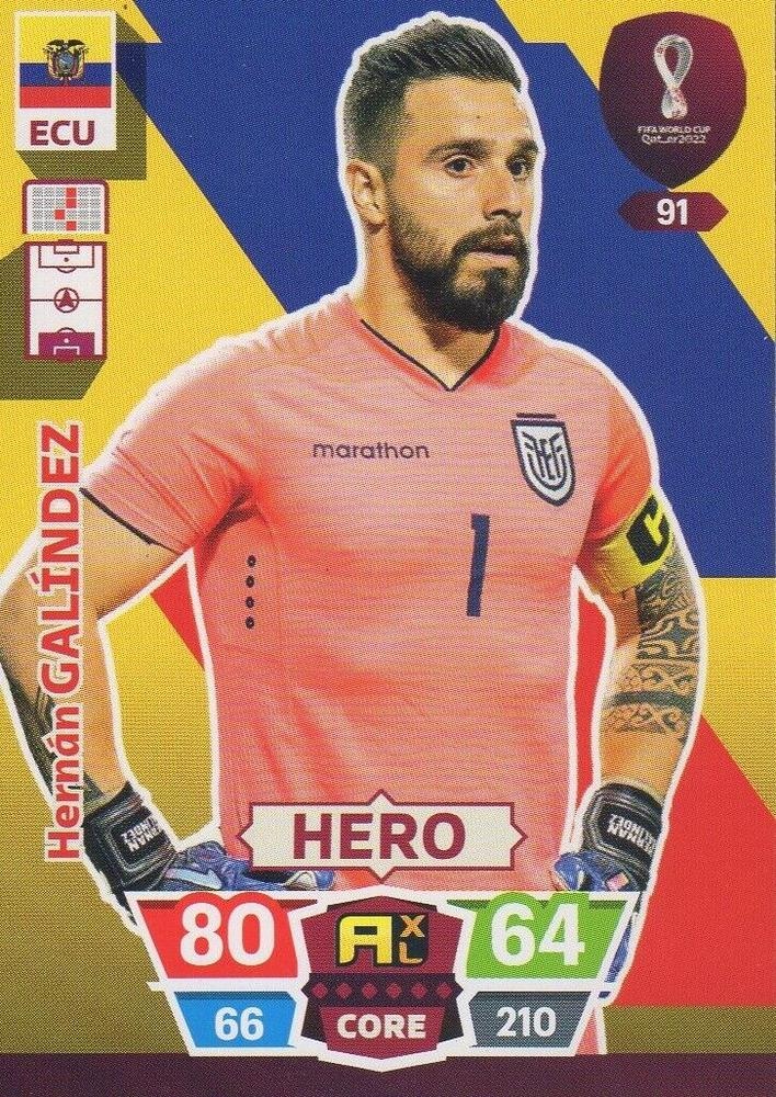 ECU3 Hernán Galíndez (Ecuador) Panini World Cup 2022 Sticker - Solve  Collectibles