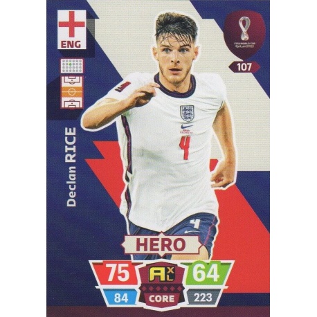 Declan Rice England 107