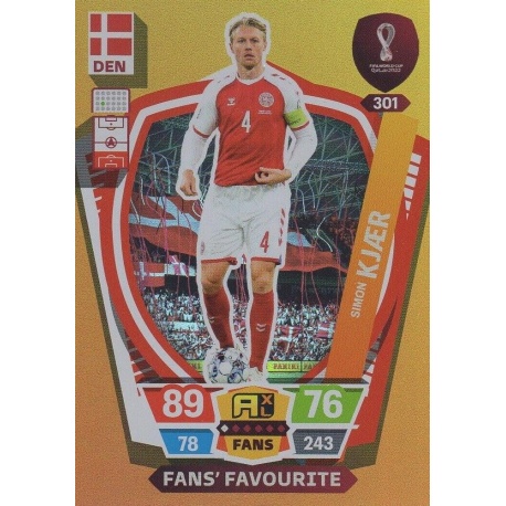 Simon Kjær Fans Favourites Denmark 301