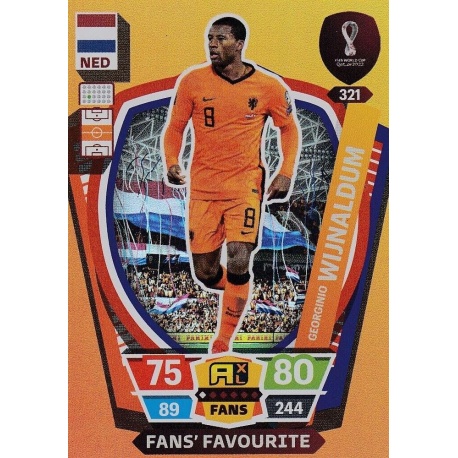 Georginio Wijnaldum Fans Favourites Netherlands 321