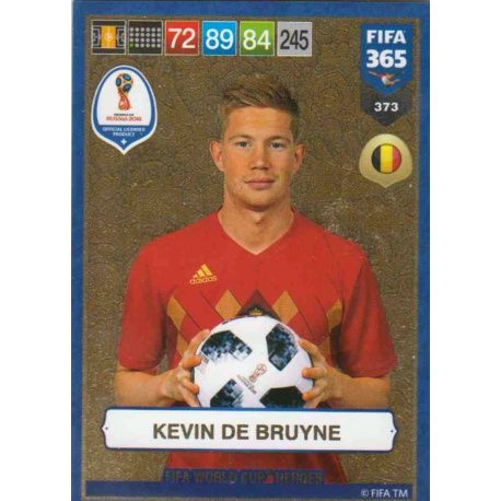 Kevin of Bruyne FIFA World Cup Heroes 373 FIFA 365 Adrenalyn XL