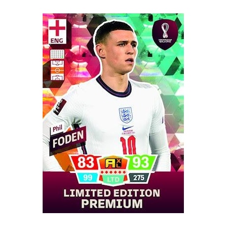 Phil Foden Premium Limited Edition England