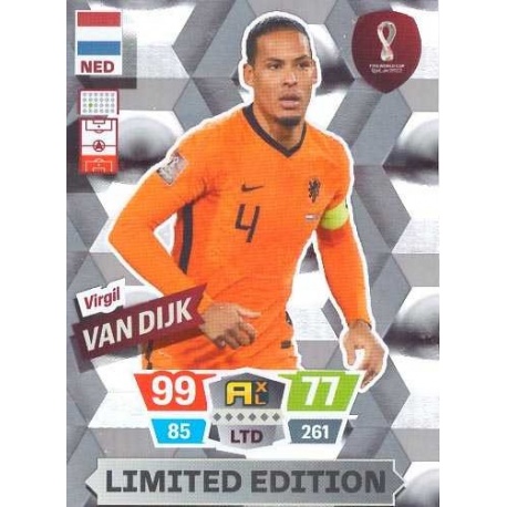 Virgil Van Dijk Limited Edition Netherlands