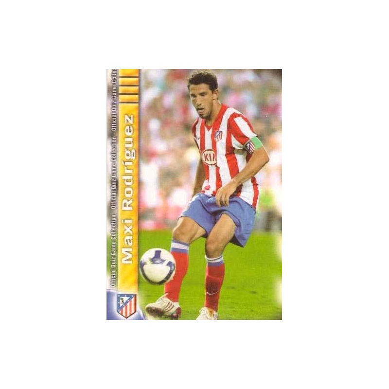 Soccer Trading Cards Maxi Rodríguez Atlético Madrid Mundicromo