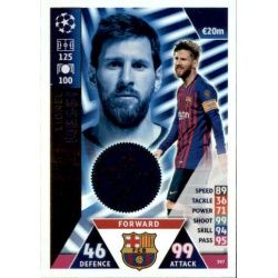 Lionel Messi Man of the Match 397 Match Attax Champions 2018-19