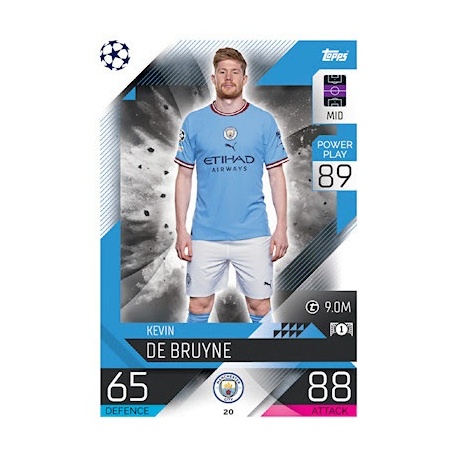 Kevin De Bruyne Manchester City 20