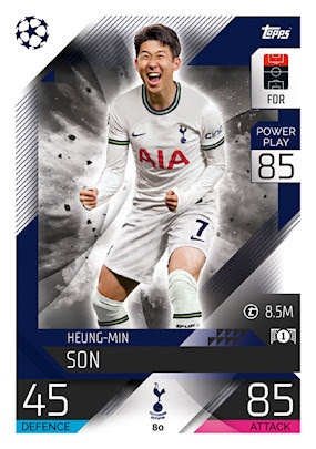 Buy Cards Heung-Min Son Tottenham Hotspur Match Attax 2022-23