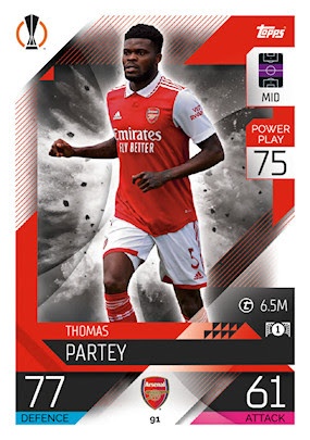 でおすすめアイテム。 Thomas Partey サインカード パーティ Arsenal