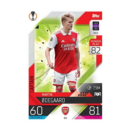 Martin odegaard Captain Arsenal 94