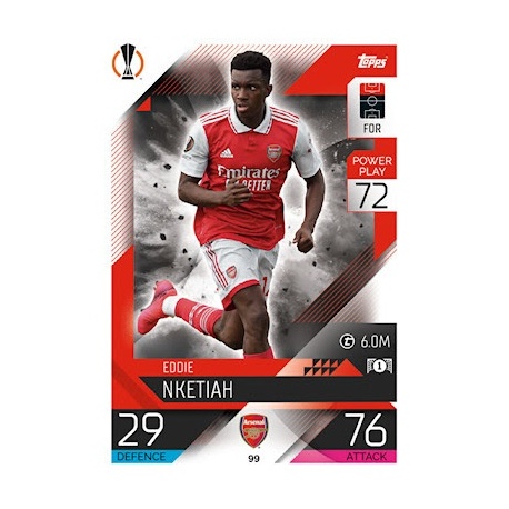 Eddie Nketiah Arsenal 99