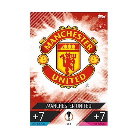 Team Badge Manchester United 100