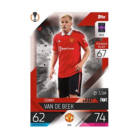 Manchester United Third Shirt 2022-23 with Van De Beek 34 printing