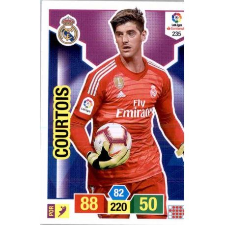 Courtois Real Madrid 235 Adrenalyn XL La Liga Santander 2018-19