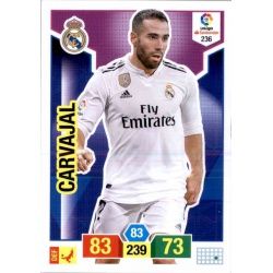 Carvajal Real Madrid 236 Adrenalyn XL La Liga Santander 2018-19