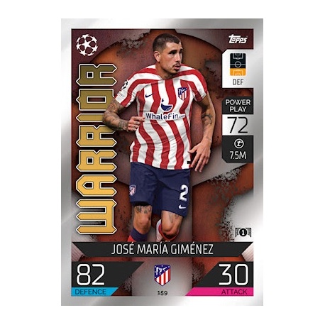 Jose Maria Gimenez Warrior Atlético Madrid 159