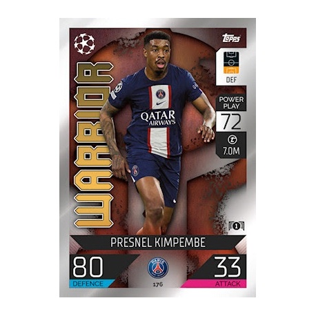 Presnel Kimpembe Warrior PSG 176