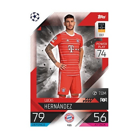 Lucas Hernández Bayern München 195