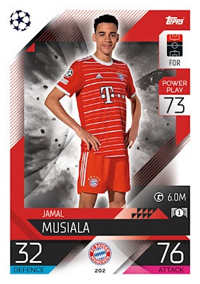 Buy Cards Jamal Musiala Bayern München Match Attax 22/23 Topps