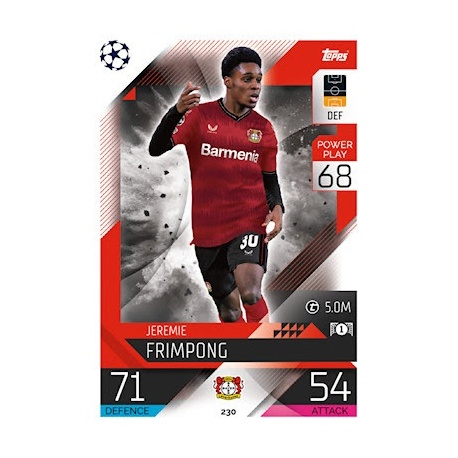 Jeremie Frimpong Bayer 04 Leverkusen 230