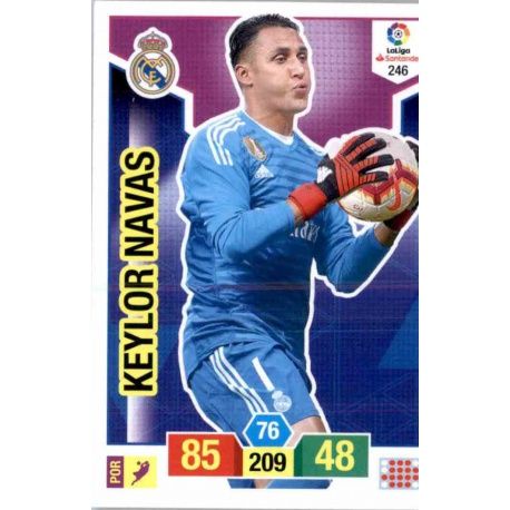 Keylor Navas Real Madrid 246 Adrenalyn XL La Liga Santander 2018-19