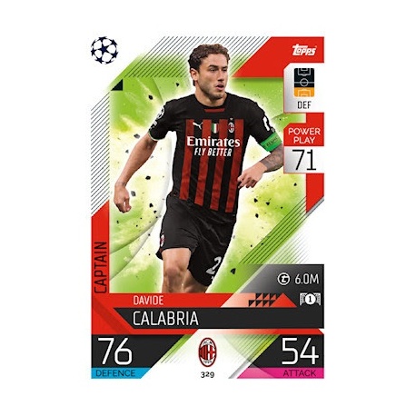 Davide Calabria Captain AC Milan 329