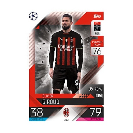 Olivier Giroud AC Milan 333