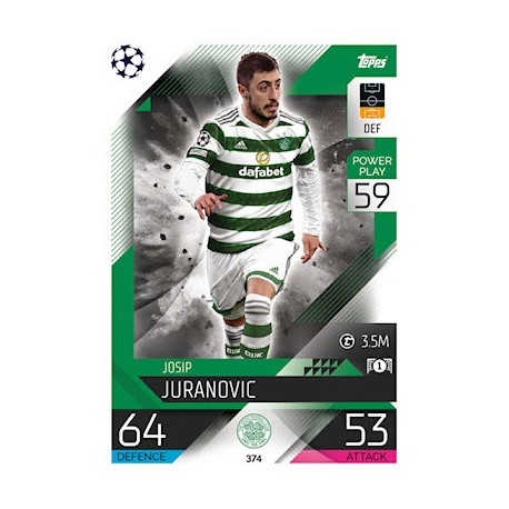 Josip Juranovic Celtic 374