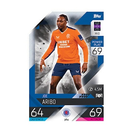 Joe Aribo Rangers 384