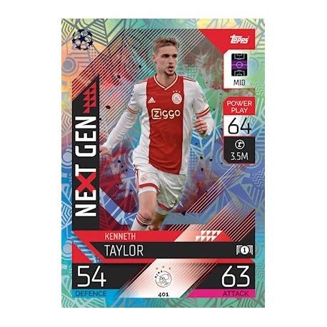 Kenneth Taylor Next Gen AFC Ajax 401