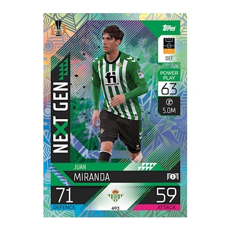 Juan Miranda Next Gen Real Betis 403