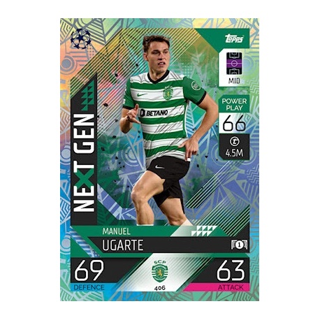 Manuel Ugarte Next Gen Sporting CP 406