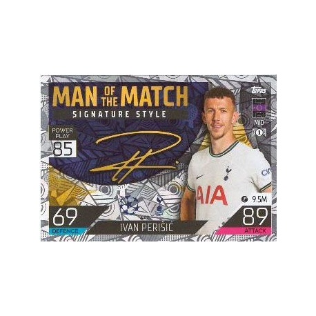 Ivan Perišić Man of the Match Signature Style Tottenham Hotspur 427