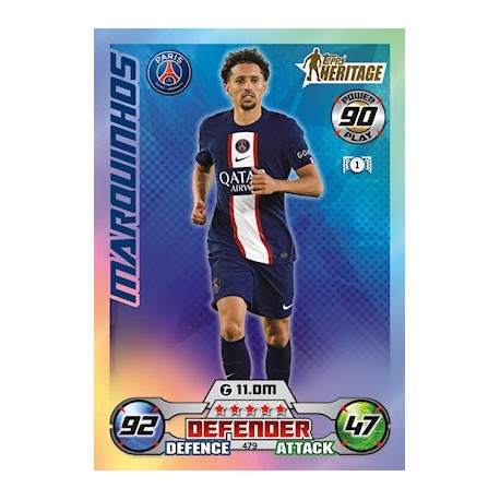 Marquinhos Topps Heritage PSG 479