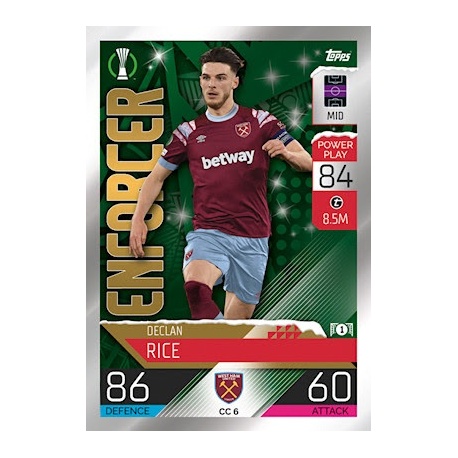 Declan Rice Countdown Calendar West Ham United CC 6