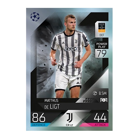 Matthijs de Ligt Chrome Preview Juventus CR 17