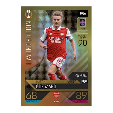 Martin odegaard Limited Edition Arsenal LE 6