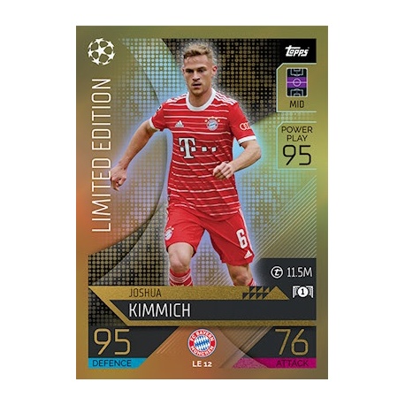 Joshua Kimmich Limited Edition Bayern München LE 12