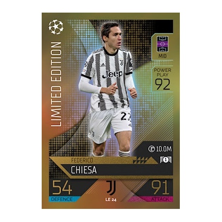 Federico Chiesa Limited Edition Juventus LE 24